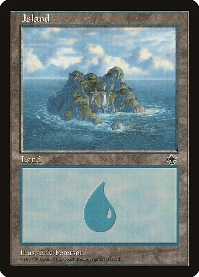 1997 Portal Island common #200 common card image