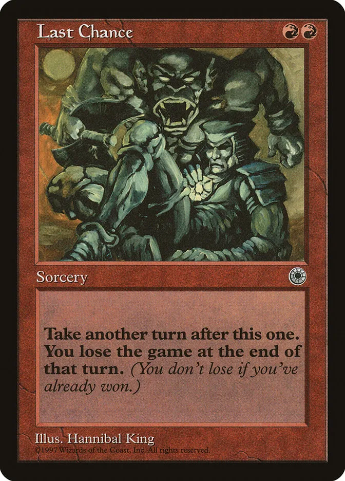 1997 Portal Last Chance rare #136 rare card image
