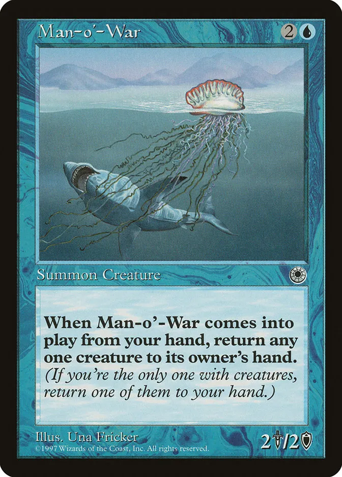 1997 Portal Man-o'-War uncommon #59 uncommon card image