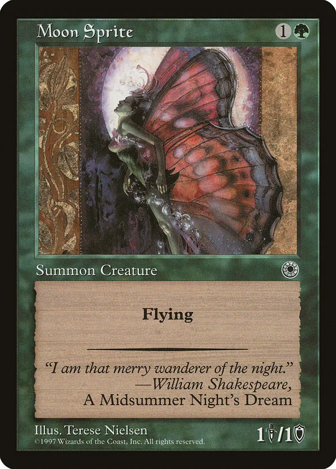 1997 Portal Moon Sprite uncommon #174 uncommon card image