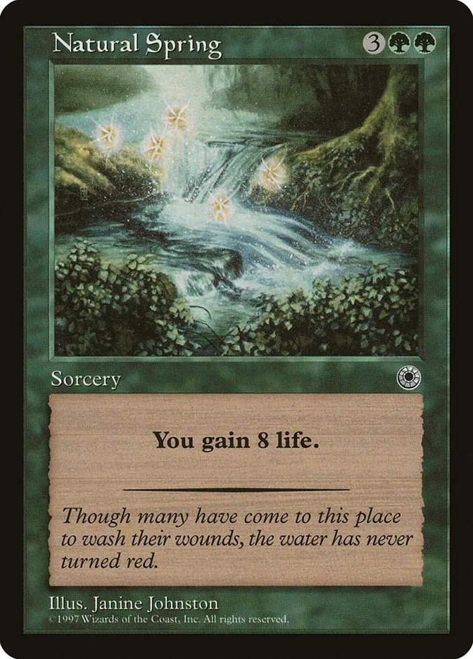 1997 Portal Natural Spring uncommon #176 uncommon card image