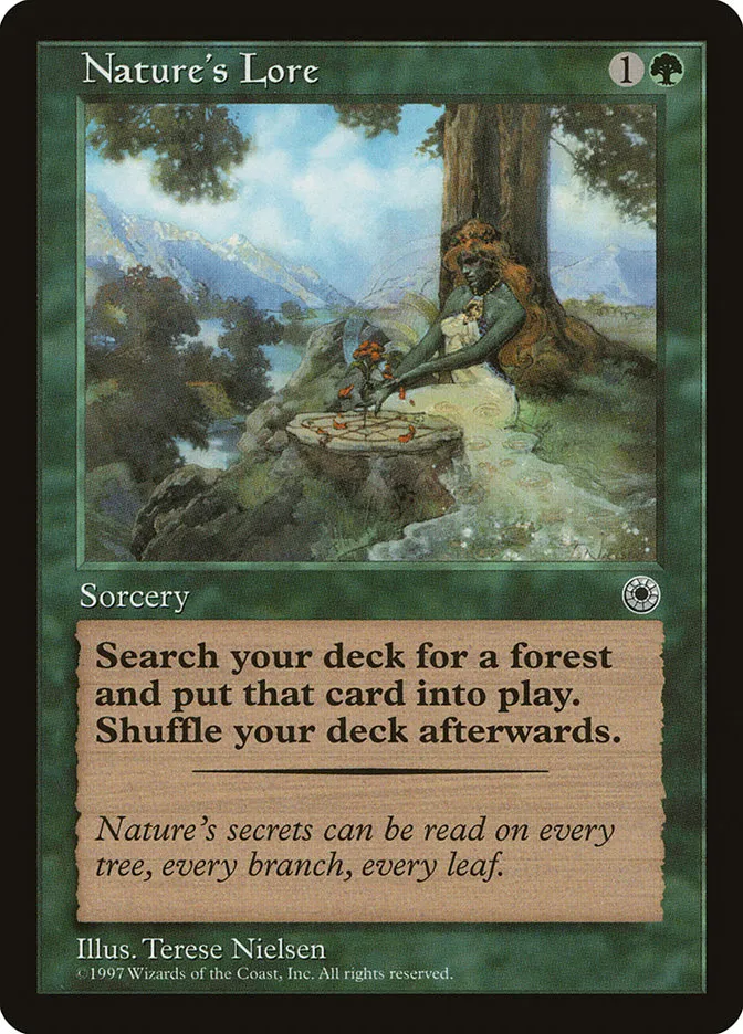1997 Portal Nature's Lore common #178 common card image