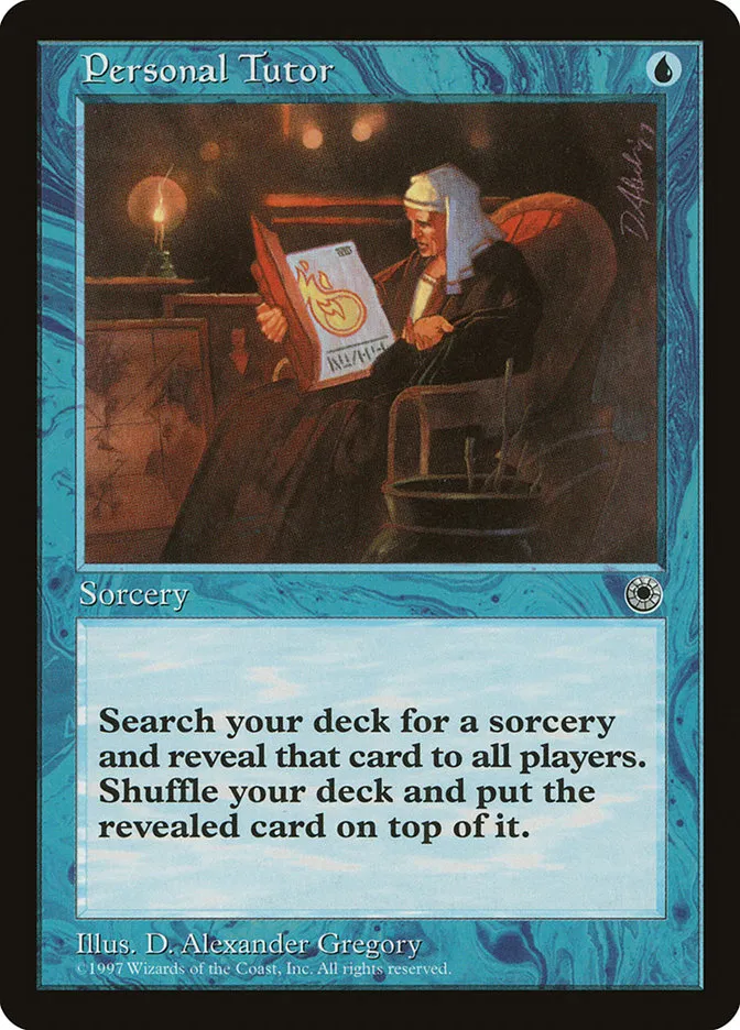 1997 Portal Personal Tutor uncommon #64 uncommon card image
