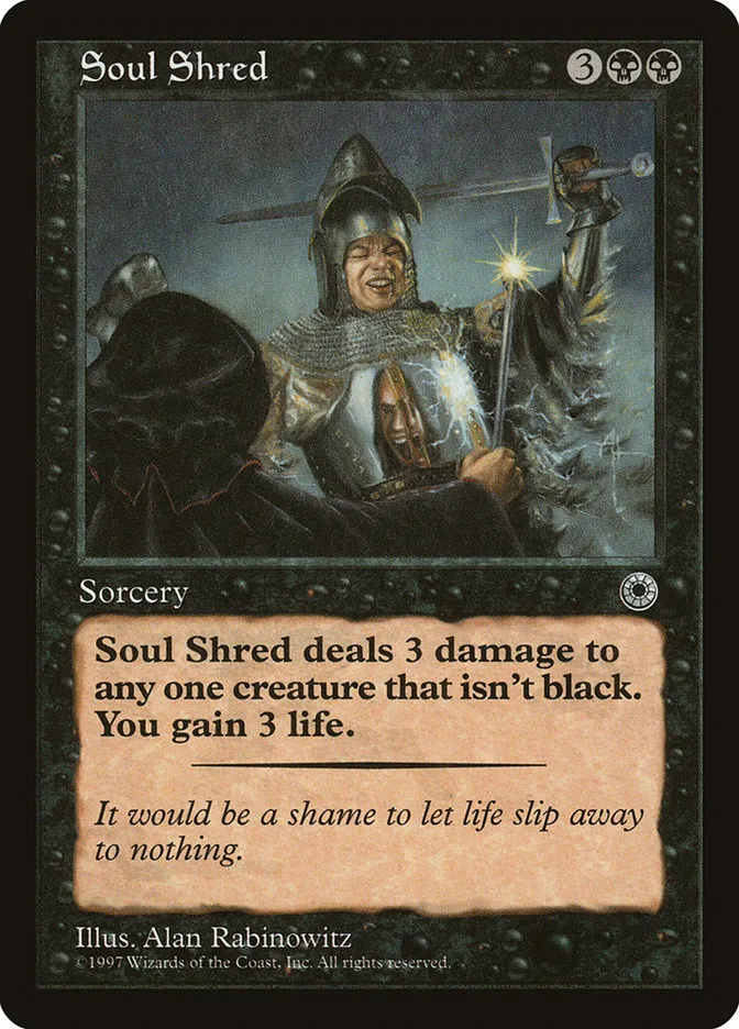 1997 Portal Soul Shred #112 common card image