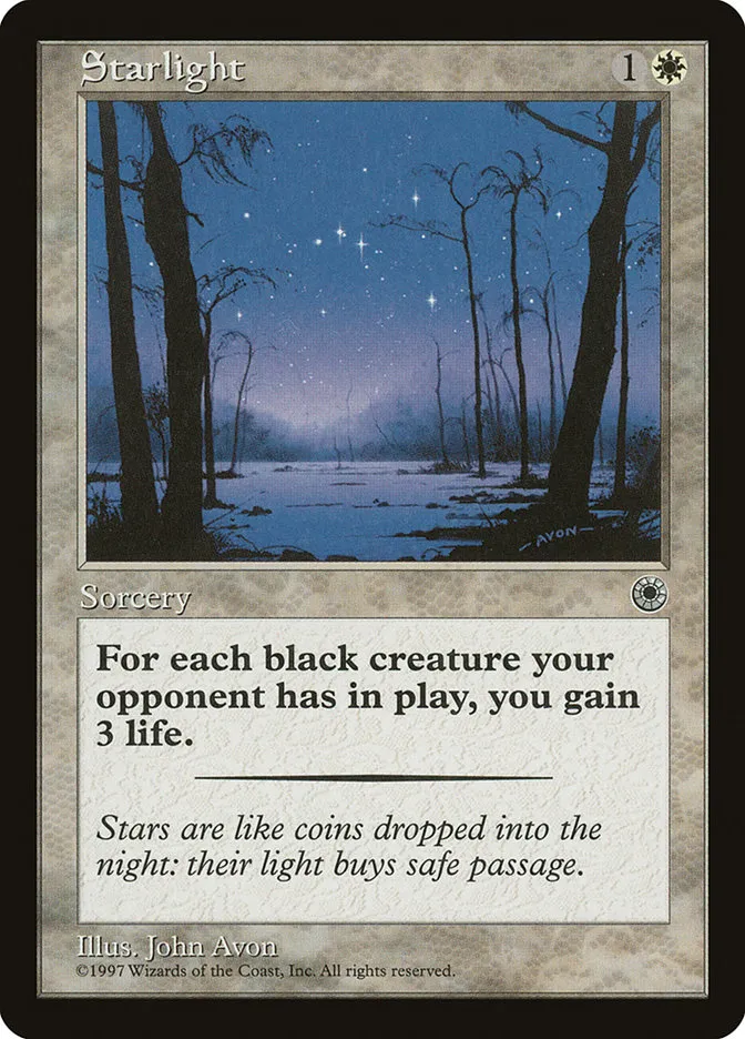 1997 Portal Starlight uncommon #29 uncommon card image