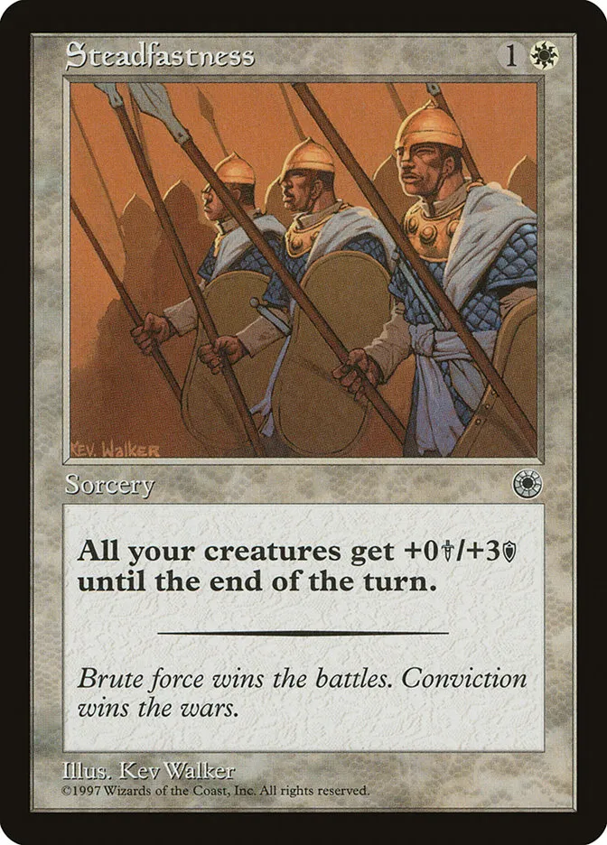 1997 Portal Steadfastness common #31 common card image