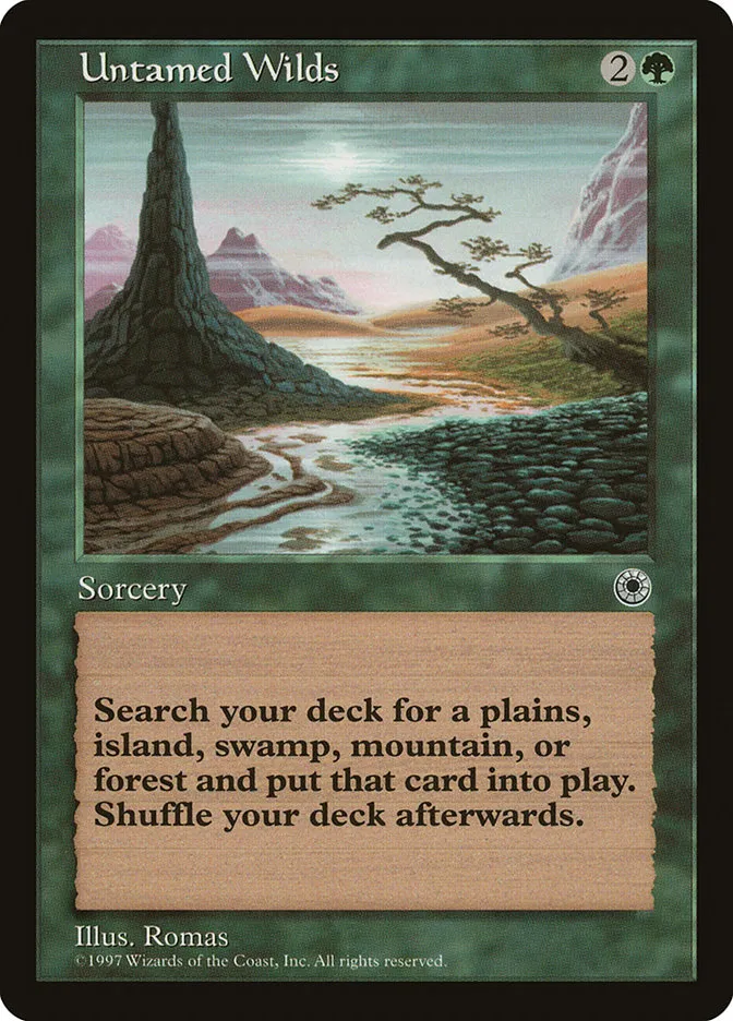 1997 Portal Untamed Wilds uncommon #191 uncommon card image