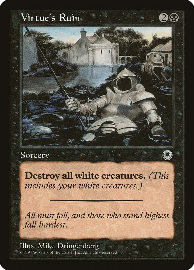 1997 Portal Virtue's Ruin uncommon #116 uncommon card image