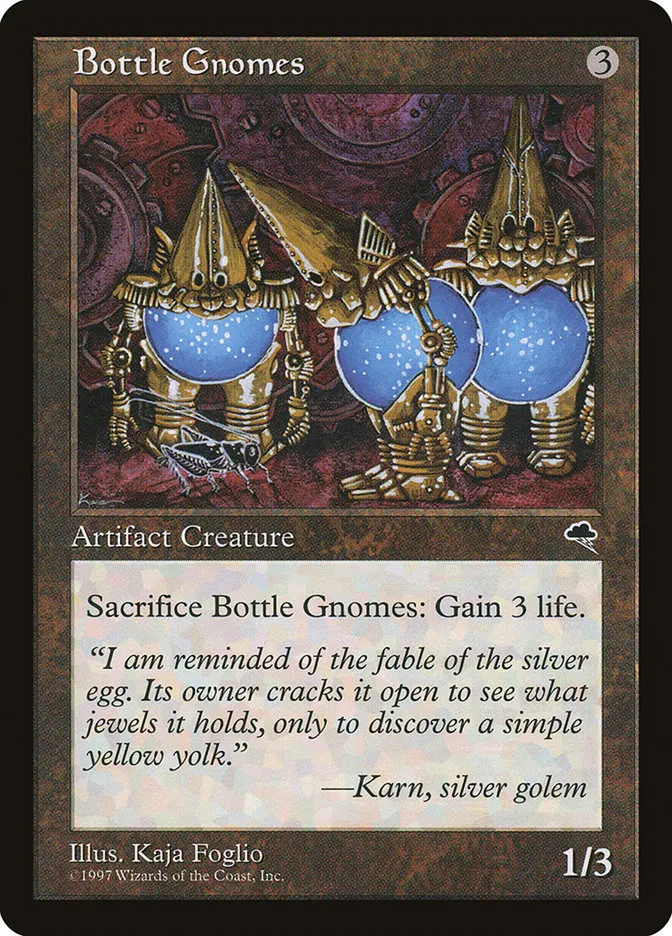 1997 Tempest Bottle Gnomes uncommon #278 uncommon card image