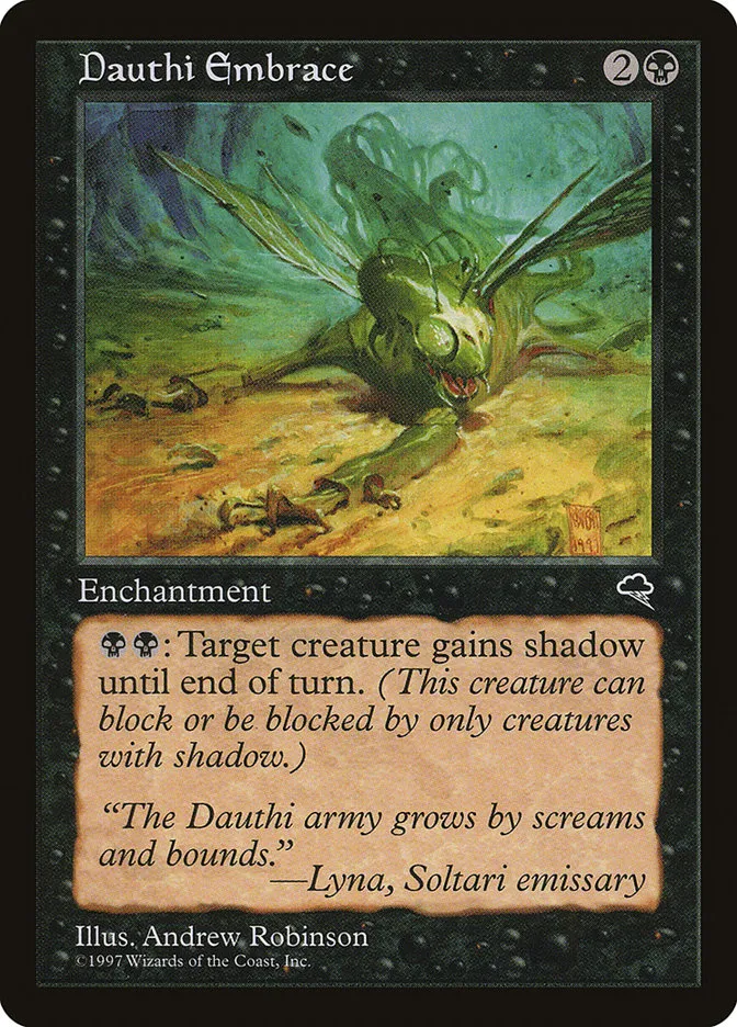 1997 Tempest Dauthi Embrace uncommon #120 uncommon card image
