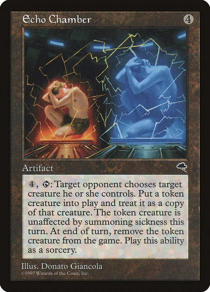 1997 Tempest Echo Chamber rare #282 rare card image