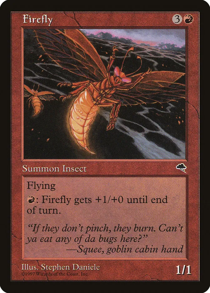 1997 Tempest Firefly #172 uncommon card image
