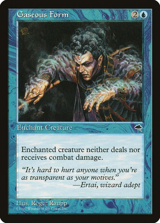 1997 Tempest Gaseous Form common #65 common card image