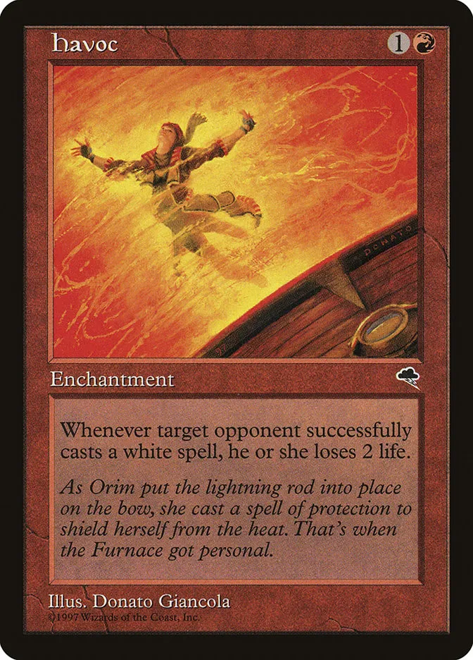1997 Tempest Havoc #181 uncommon card image