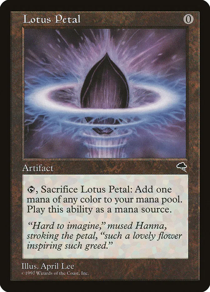 1997 Tempest Lotus Petal #294 common card image
