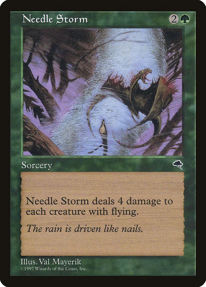 1997 Tempest Needle Storm uncommon #241 uncommon card image