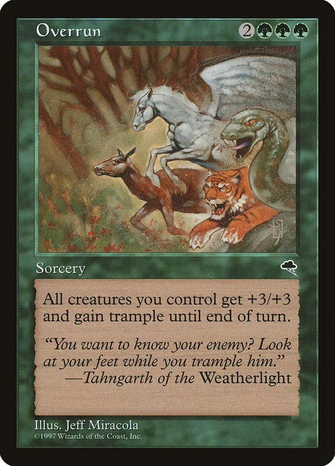 1997 Tempest Overrun uncommon #243 uncommon card image