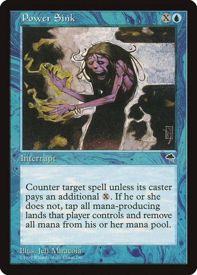 1997 Tempest Power Sink common #78 common card image