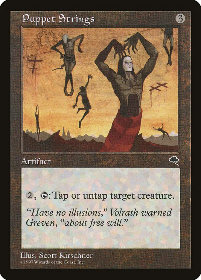 1997 Tempest Puppet Strings uncommon #304 uncommon card image