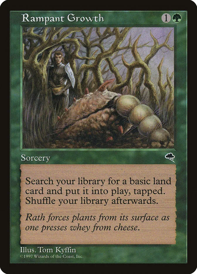 1997 Tempest Rampant Growth common #245 common card image