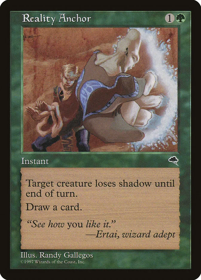 1997 Tempest Reality Anchor common #246 common card image