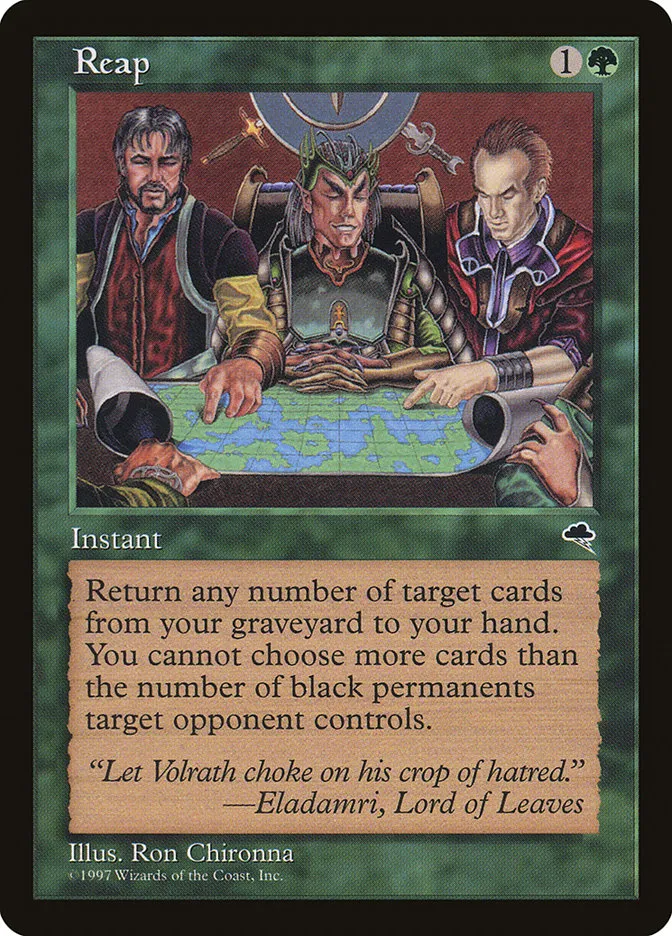1997 Tempest Reap uncommon #247 uncommon card image