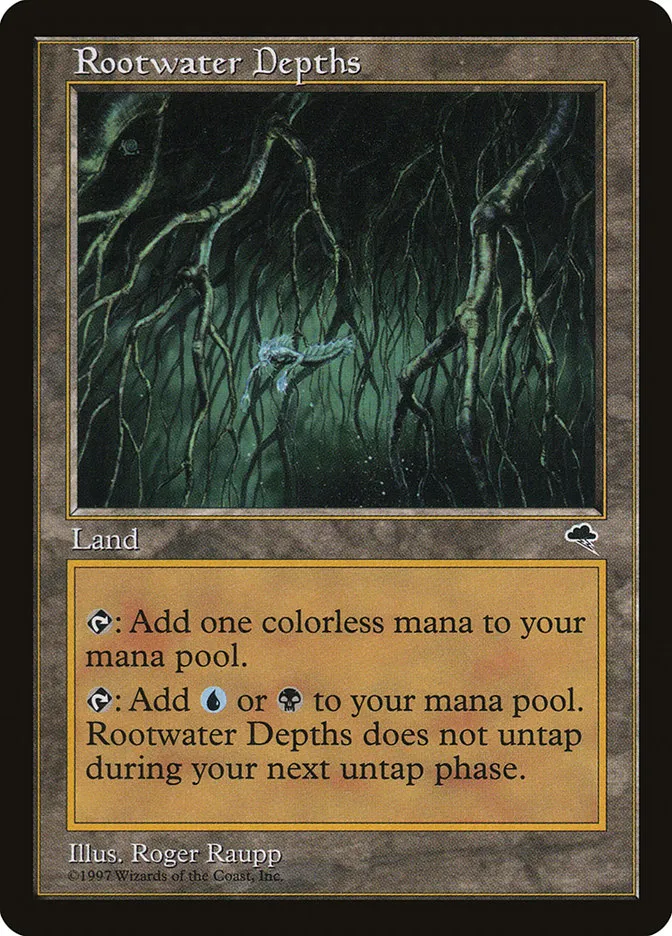1997 Tempest Rootwater Depths #323 uncommon card image