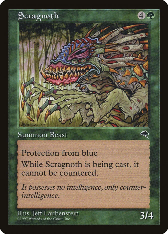 1997 Tempest Scragnoth uncommon #253 uncommon card image