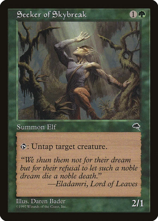 1997 Tempest Seeker of Skybreak common #254 common card image