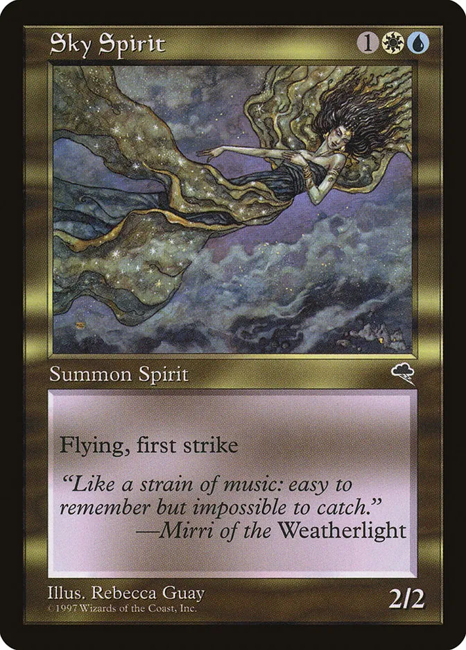 1997 Tempest Sky Spirit uncommon #271 uncommon card image