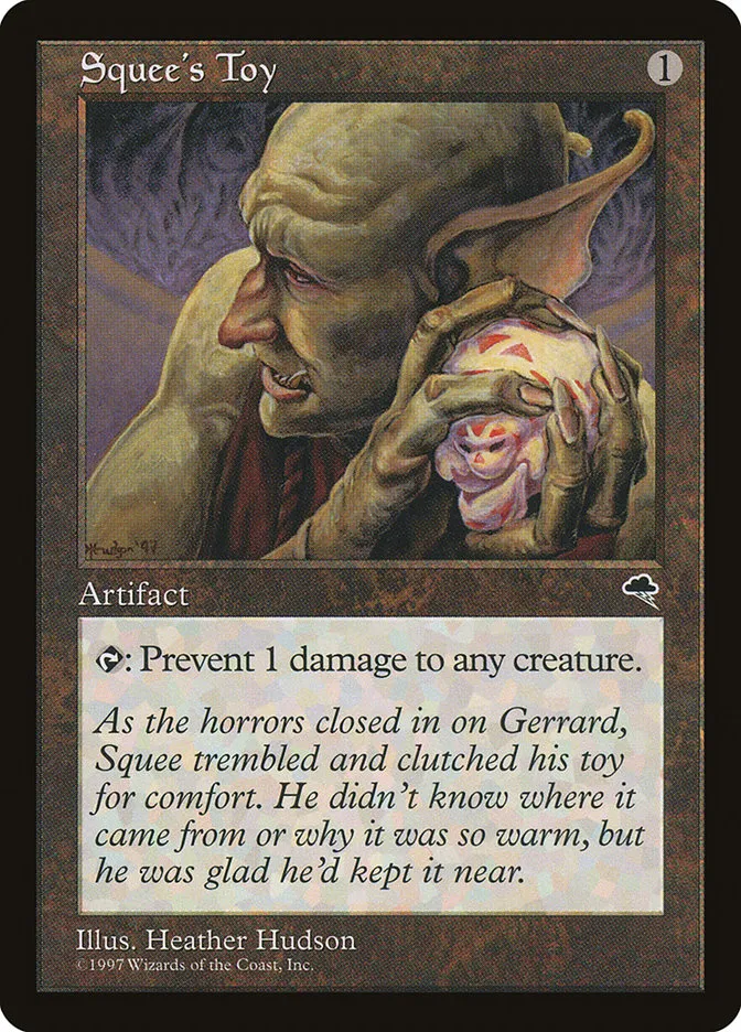 1997 Tempest Squee's Toy common #309 common card image