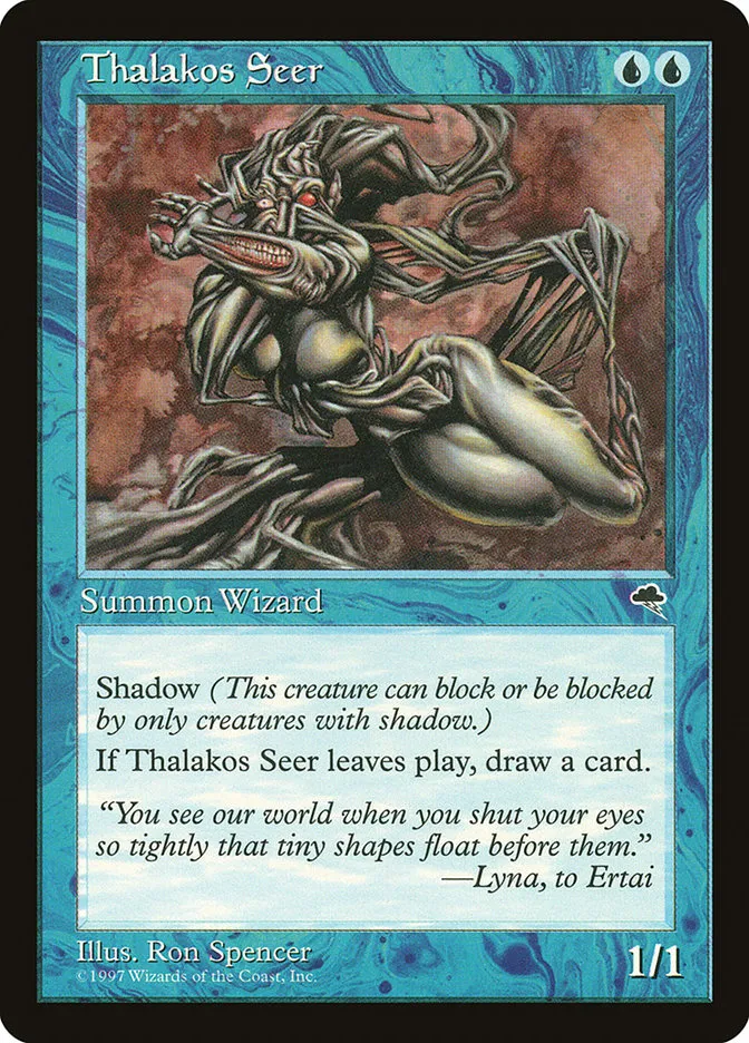 1997 Tempest Thalakos Seer common #94 common card image