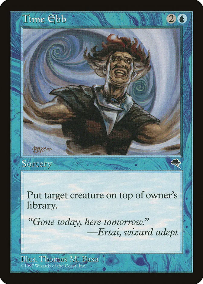 1997 Tempest Time Ebb #96 common card image