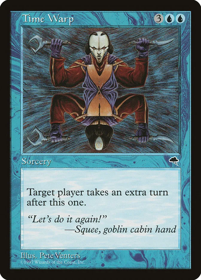 1997 Tempest Time Warp rare #97 rare card image