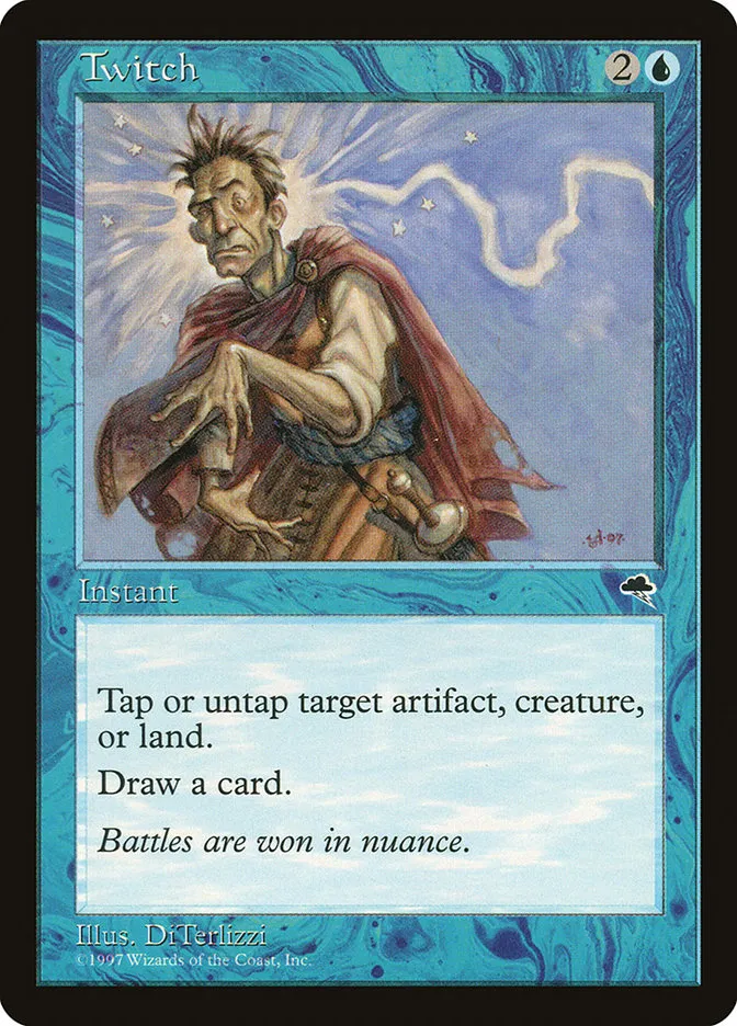 1997 Tempest Twitch #99 common card image