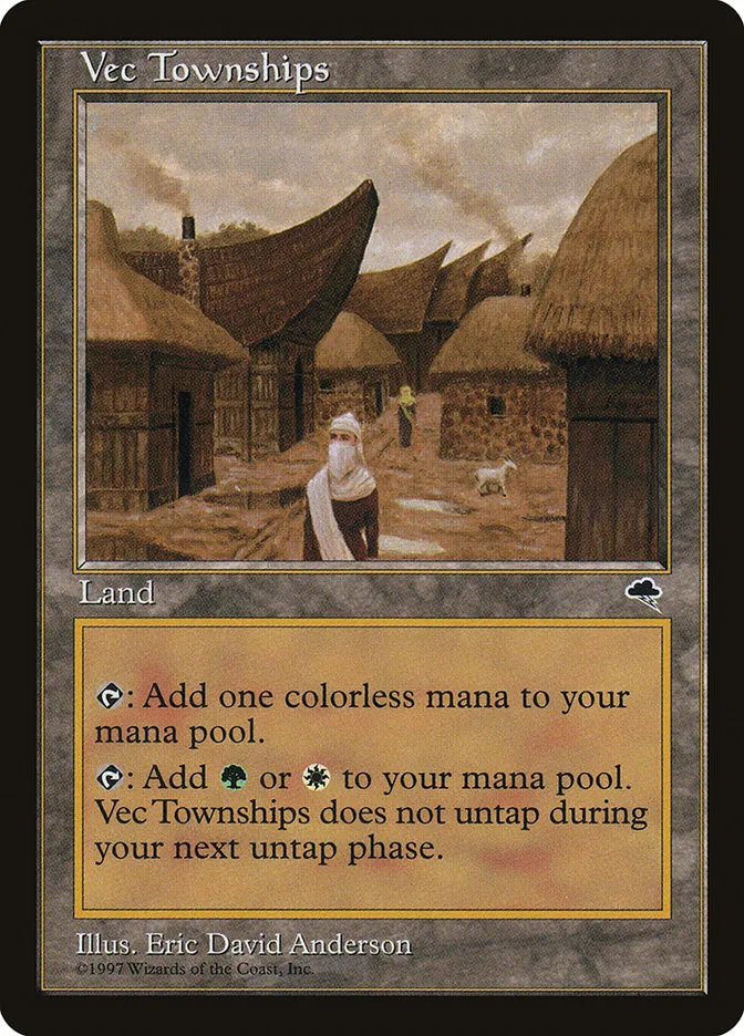 1997 Tempest Vec Townships uncommon #329 uncommon card image
