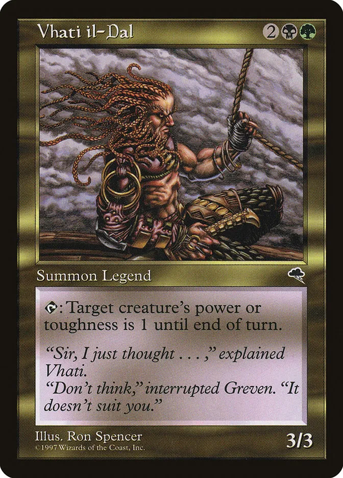 1997 Tempest Vhati il-Dal #274 rare card image