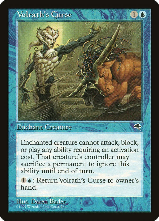 1997 Tempest Volrath's Curse common #101 common card image