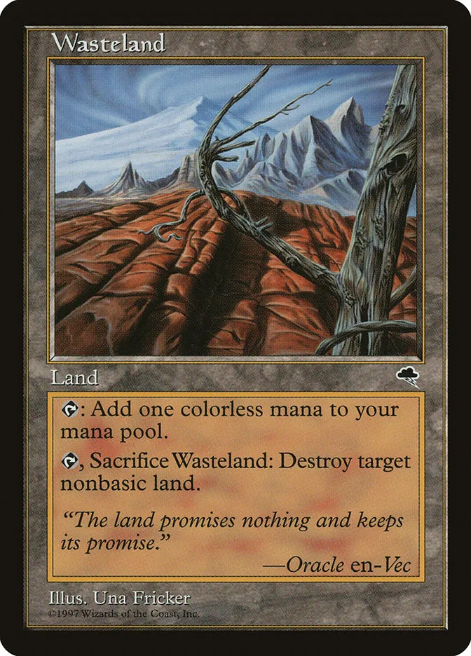 1997 Tempest Wasteland uncommon #330 uncommon card image