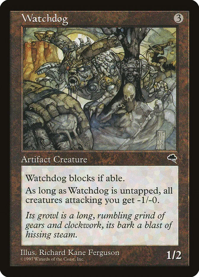 1997 Tempest Watchdog uncommon #314 uncommon card image