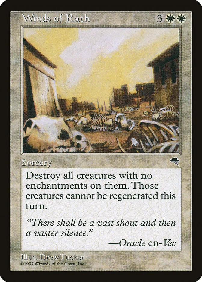 1997 Tempest Winds of Rath rare #52 rare card image