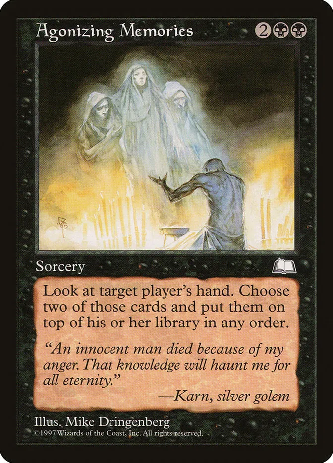 1997 Weatherlight Agonizing Memories uncommon #60 uncommon card image