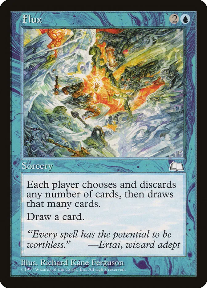 1997 Weatherlight Flux common #39 common card image