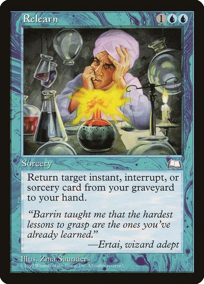 1997 Weatherlight Relearn uncommon #51 uncommon card image