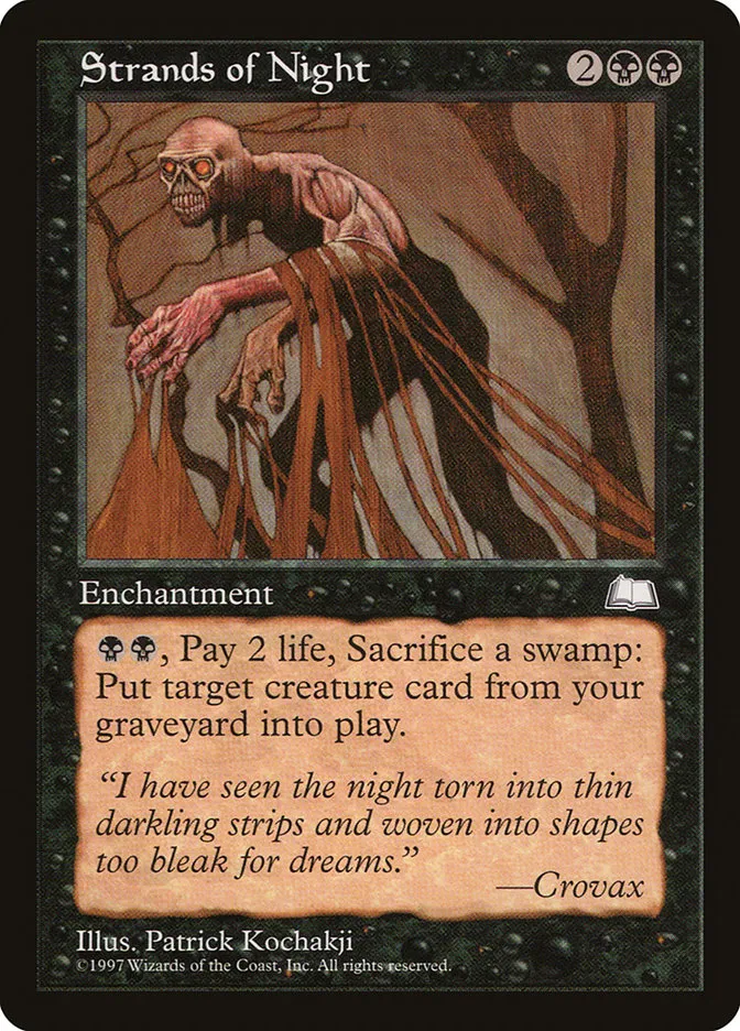 1997 Weatherlight Strands of Night uncommon #82 uncommon card image
