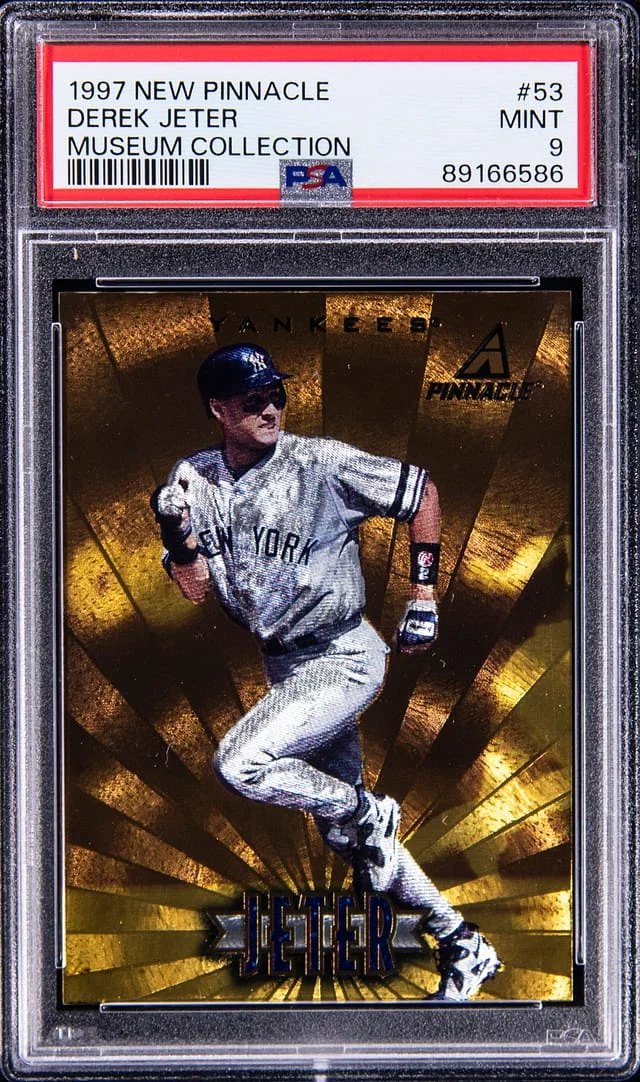 1997 New Pinnacle Museum Collection Derek Jeter #53 card image