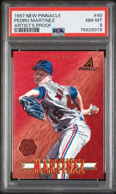 1997 New Pinnacle Pedro Martinez #40 card image