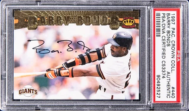 1997 Pacific Crown Collection Barry Bonds #440 card image