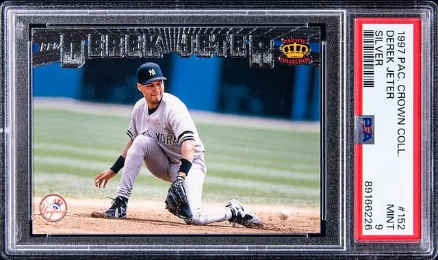 1997 Pacific Crown Collection Silver Derek Jeter #51 card image