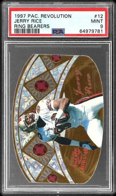 1997 Pacific Revolution Ring Bearers Jerry Rice #12 card image